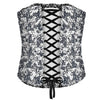 Sofia Corset Tweed Black & White
