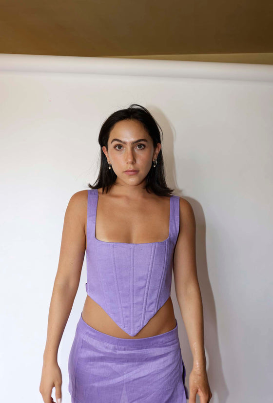 Paloma Corset Linen